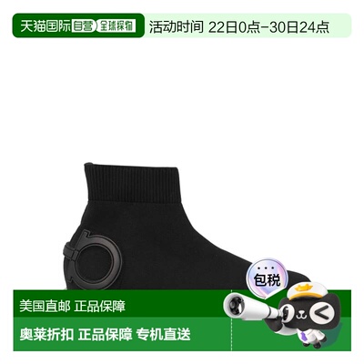 自营salvatore ferragamoGardena Ankle Sock Sneakers - multi