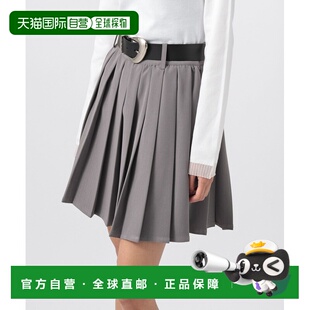 1h可退 日本直邮PAGEBOY 女装 高腰褶裥短裤 易打理防皱面料 6352