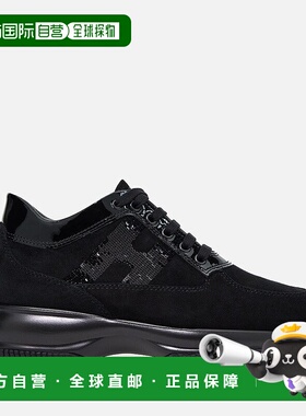 自营欧洲直邮Hogan Interactive黑色运动鞋