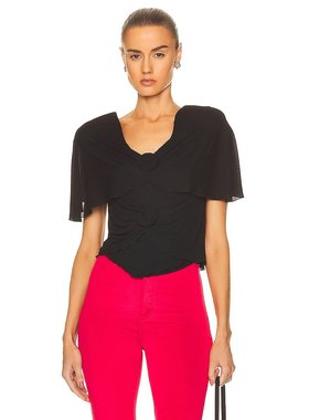 潮奢 Saint Laurent 圣罗兰 女士 短袖上衣 710966Y5F63