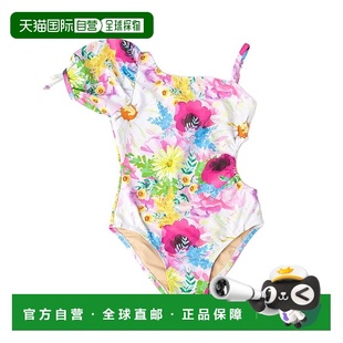 自营 Shade Critters 水彩花卉泡泡袖泳衣 - 多色 美国奥莱直发