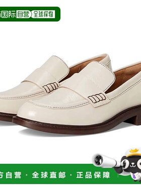 自营 sofft杏仁色女式梅丽尔乐福鞋 美国奥莱直发皮鞋一脚蹬