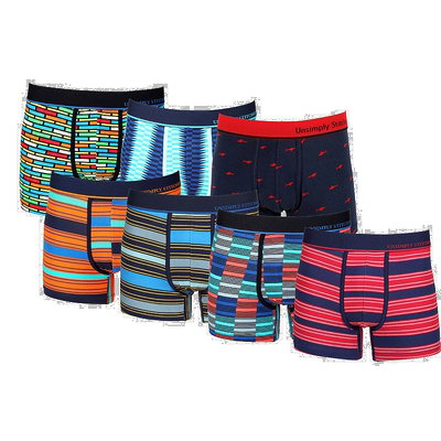 自营 unsimply stitched平角裤 7 件装 - 多件 美国奥莱直发