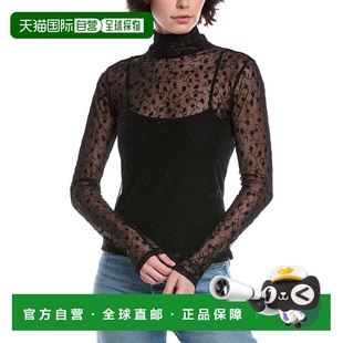 黑色 自营 bone破布和骨头Dahlia蕾丝上衣 美国奥莱直发 rag