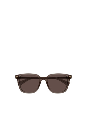 BOTTEGA VENETA 女士眼镜 BV1255SA003 SS2025 棕色