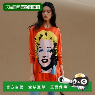 套头橙色圆领针织毛衣羊毛 23SS 韩国直邮JUNYA WATANABE