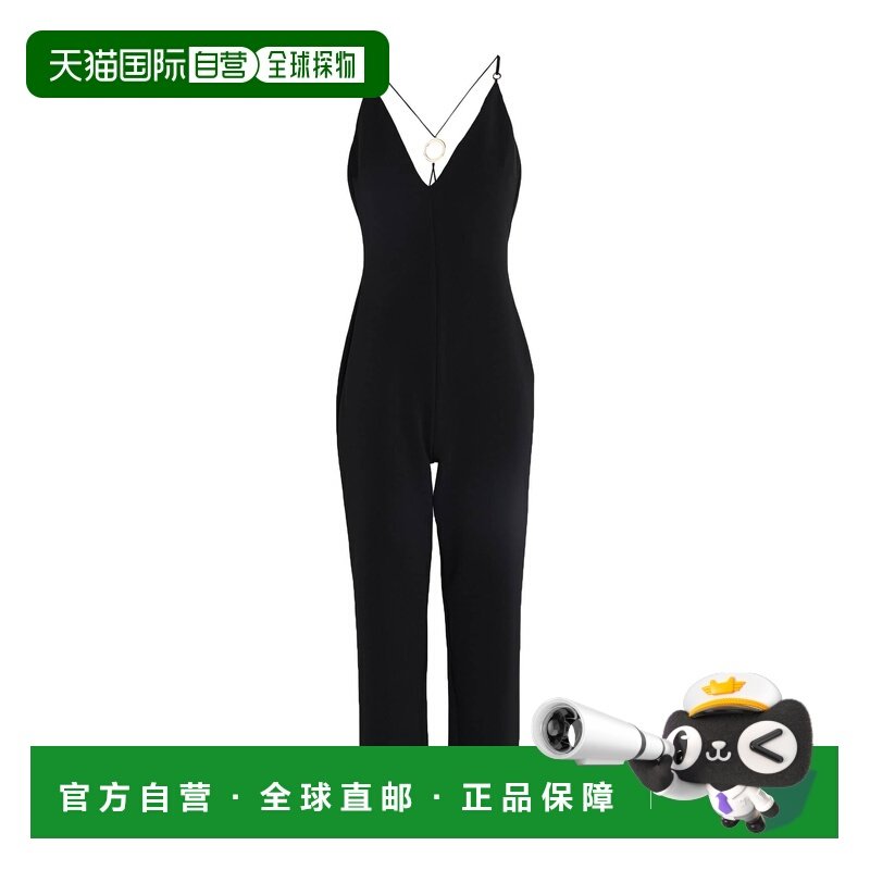 香港直邮Pinko 品高 女士 连体裤 BLACK黑色 舒适吊带背带裤时尚