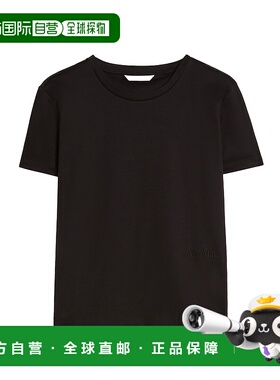 1h可退 香港直邮MAX MARA 女士T恤 NERINA005 SS2025 黑色