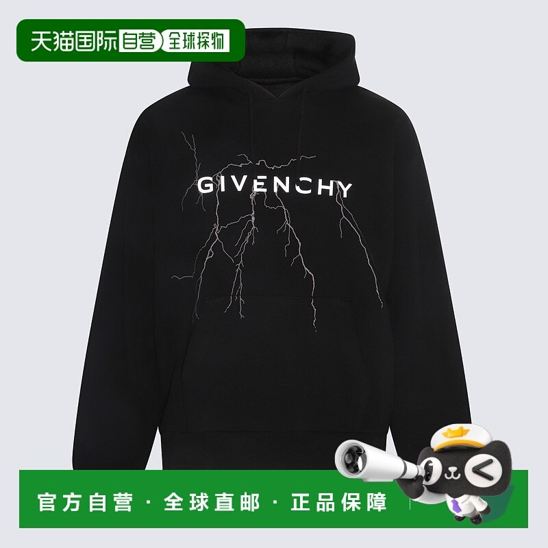 香港直邮GIVENCHY 男士针织衫 BMJ0LA3YJ9001 SS2024 黑色卫衣
