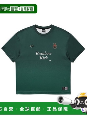 韩国直邮FIFA 1904 Rainbow Kick 深绿色短袖T恤 FF42TH07U 740 N