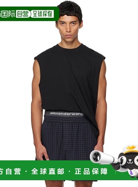 1h可退 香港直邮潮奢 Alexander Wang 亚历山大 王 男士 黑色 Mus