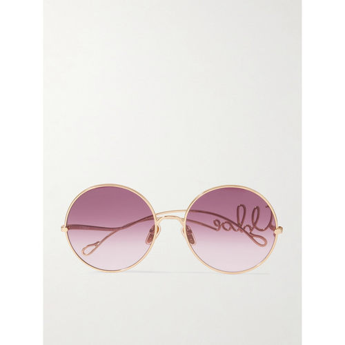 Chloe 蔻依 女士 Eyewear 圆框太阳镜 CH0329S