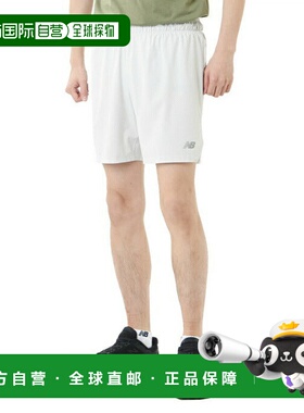 日本直邮 New Balance 男士7英寸RC短裤 带无缝内裤 MS41283 运动