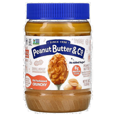 香港直发peanut butter & co.全天然松脆花生酱454g