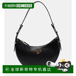 香港直邮潮奢 普拉达 1h可退 Prada 皮革肩包 女士 Arque