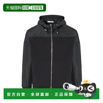 1h可退 香港直邮潮奢 Givenchy 纪梵希 男士 黑色 Windbreaker Ho