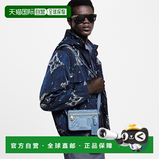 自营1h可退 欧洲直邮LV/路易威登 Bosphore Wearable男士牛仔蓝帆