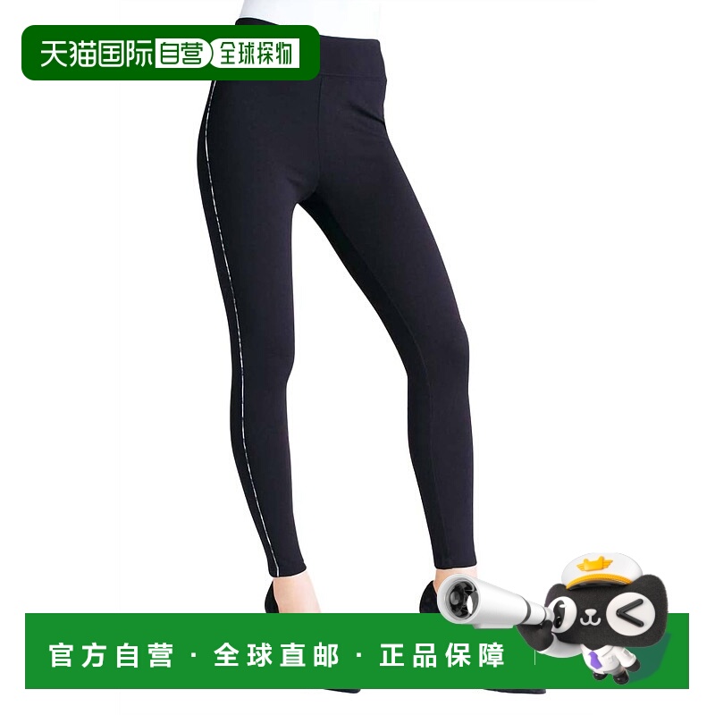 自营 kensieCombo Snakeskin Leggings In Black - black 美国奥