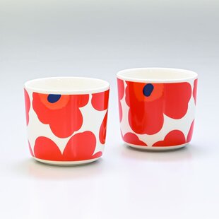 日本Marimekko男女同款拿铁马克杯便携简约居家日常2只套装