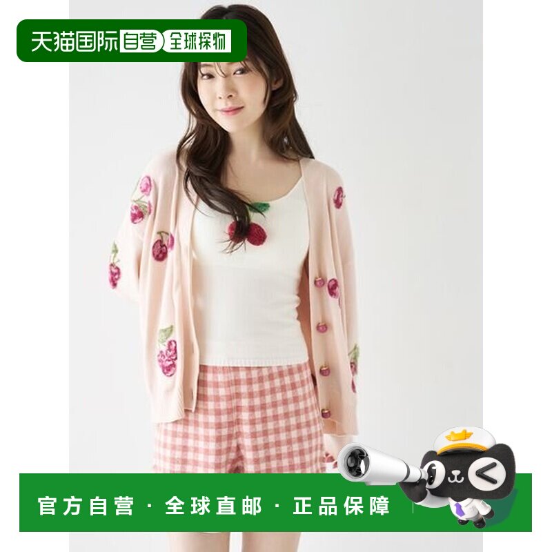 日本直邮SNIDEL 格纹针织短裤休闲裤