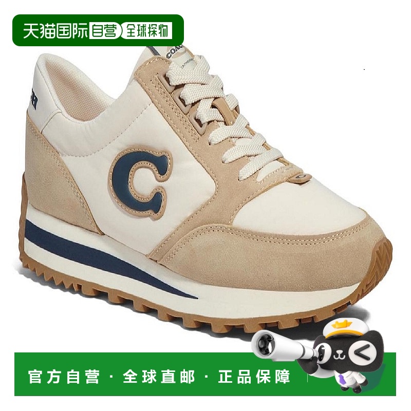 1h可退 【美国直邮】coach女士时尚休闲鞋优质舒适百搭时尚轻便品