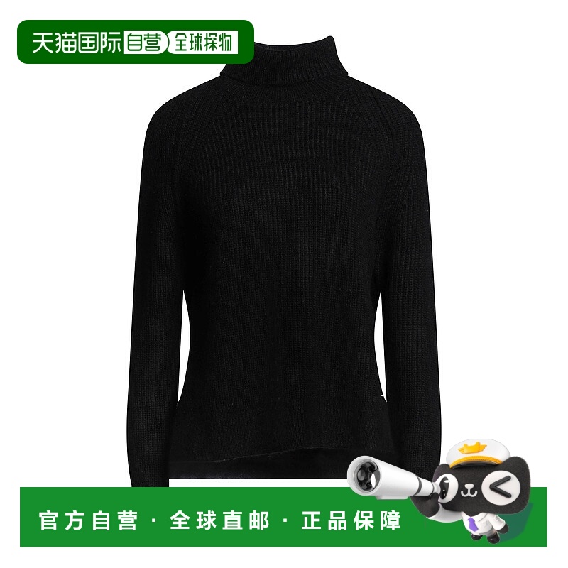 香港直邮潮奢 Replay 女士 高领上衣 black黑色 舒适时尚羊毛毛衣