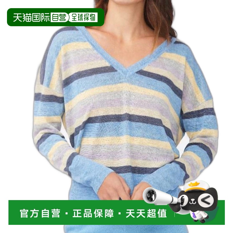 自营sundays女士毛衣条纹女装 流行穿搭休闲时尚百搭高级感 美国