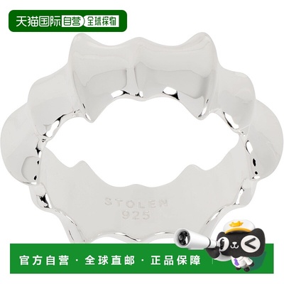1h可退 香港直邮潮奢 Stolen Girlfriends Club 男士 银色 Jagged