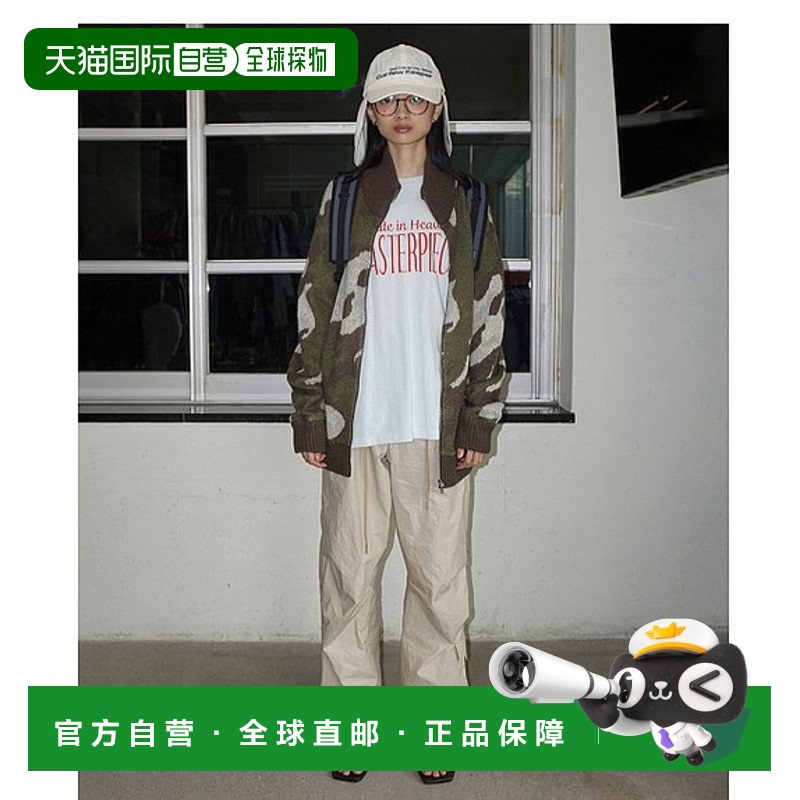 韩国直邮SCULPTOR美式复古街头辣妹潮牌新款夹克SC24S105GR