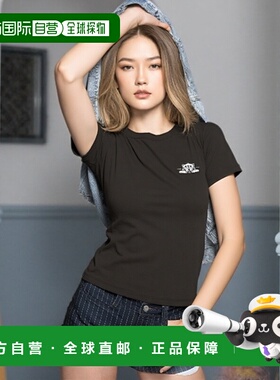 香港直邮KENZO 女士T恤 FF52TS1694SO99J SS2025 黑色