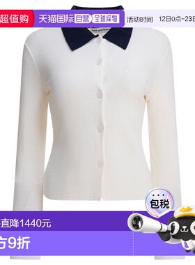 1h可退 香港直邮Self-Portrait 女士 浅褐色羊毛针织衫 PF25097CC