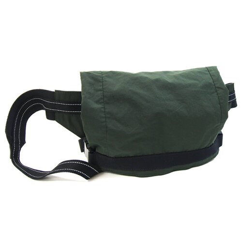 自营Bottega Veneta  Nylon Leather Fanny Pack Sling Bag (Pre-