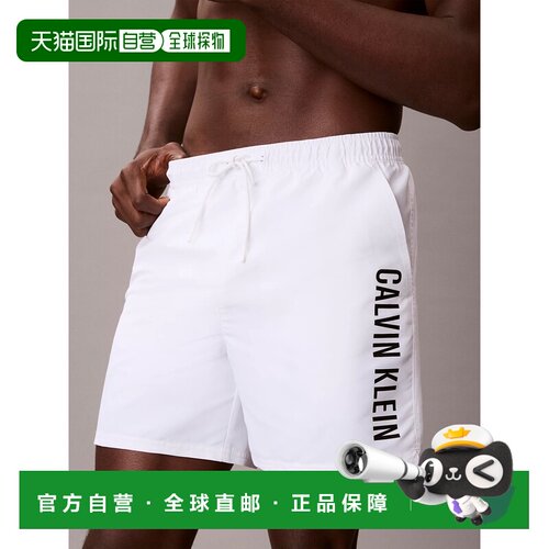 1h可退 香港直邮CALVIN KLEIN 男士短裤 LV00N61047100 SS2026 白
