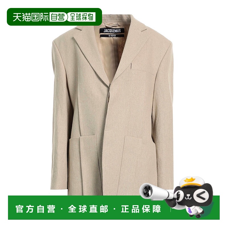 1h可退 香港直邮Jacquemus 女士 西装外套 beige米色 舒适时尚