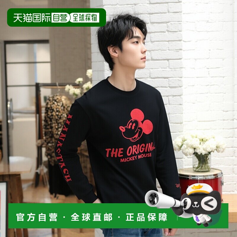 1h可退 日本直邮MANASTASH 男装 迪士尼联名 米奇长袖T恤 原创设