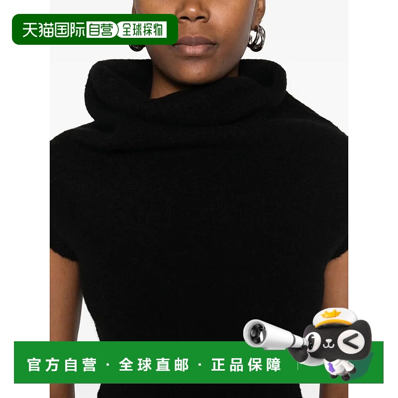 1h可退 香港直邮RICK OWENS 女士针织衫 RO02E4680KWP09BLACK AW2