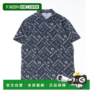 Polo衫 1h可退 速干吸汗弹力logo短袖 日本直邮TaylorMade 男士