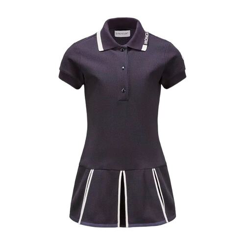 Moncler POLO领徽标连衣裙 J19548I00002899YV