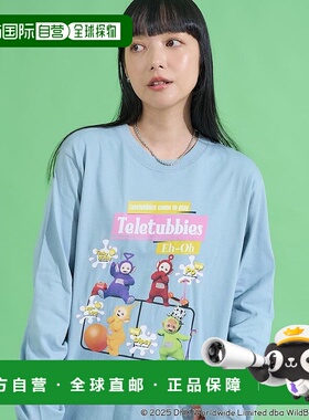 1h可退 日本直邮FREAK'S STORE 女装 全棉 Teletubbies复古正面印