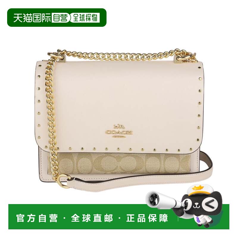 日本直邮COACH 单肩包 90400 IMOT4 蔻驰斜挎包浅卡其多色