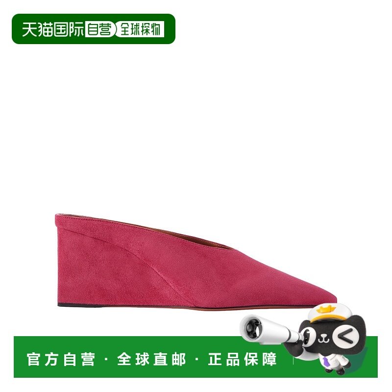 1h可退 香港直邮Alaia 尖头坡跟穆勒鞋 AA3M104C0H53