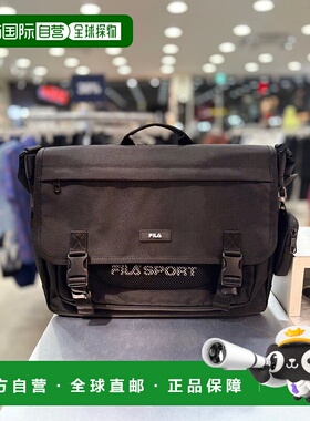 韩国直邮FILA [INN] 惠拉 FS3BCG1002X BLK 新款中型网眼中性斜挎