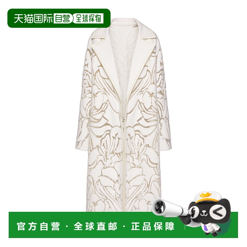 1h可退 香港直邮VALENTINO 女士外套 XB0CA5V43NAA03 AW2022 白色