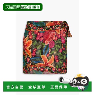 1h可退 香港直邮FARM RIO 女士 pareo 金属感印花毛线衫 337952ST