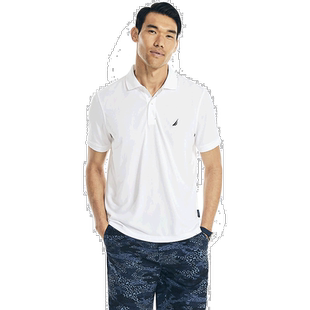 自营Nautica 男士 Navtech Classic Fit Performance Polo 衫 -