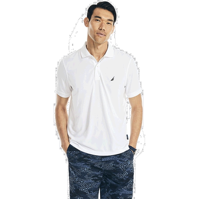 自营Nautica 男士 Navtech Classic Fit Performance Polo 衫 -