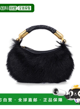 香港直邮BALMAIN 女士斜挎包 FN0BS027LCPG0PA AW2025 黑色 拉链