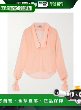 香港直邮Coperni 女士 雪纺衫 COPCH35065BPEACH pink粉色 舒适时