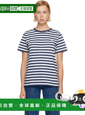 1h可退 香港直邮潮奢 A.P.C. 女士 白色 & 海军蓝 Standard Brode