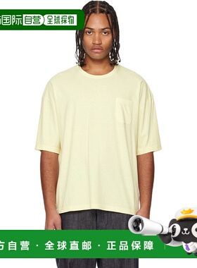 1h可退 香港直邮Visvim 维斯维木 男士 黄色 Ex Jumbo S/S DMGD T